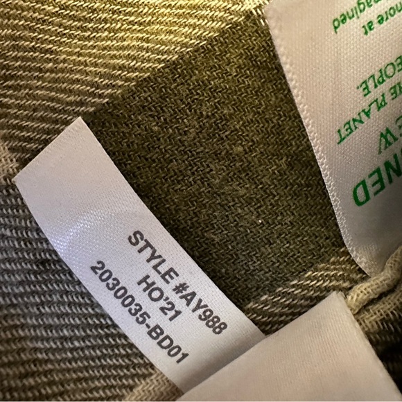 J Crew Mens M Slim Double-Weave Shirt LS Soft Button Down Style AY988 Green - Picture 7 of 11